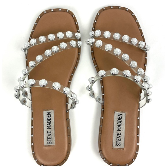 Steve Madden Shoes - Steve Madden Pearl Sandals Size 6.5